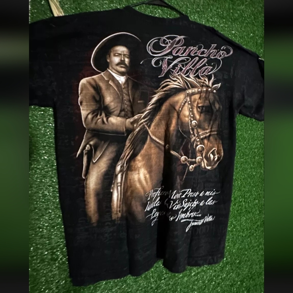 90s Vintage Pancho Villa All Over Print Tee 2XL